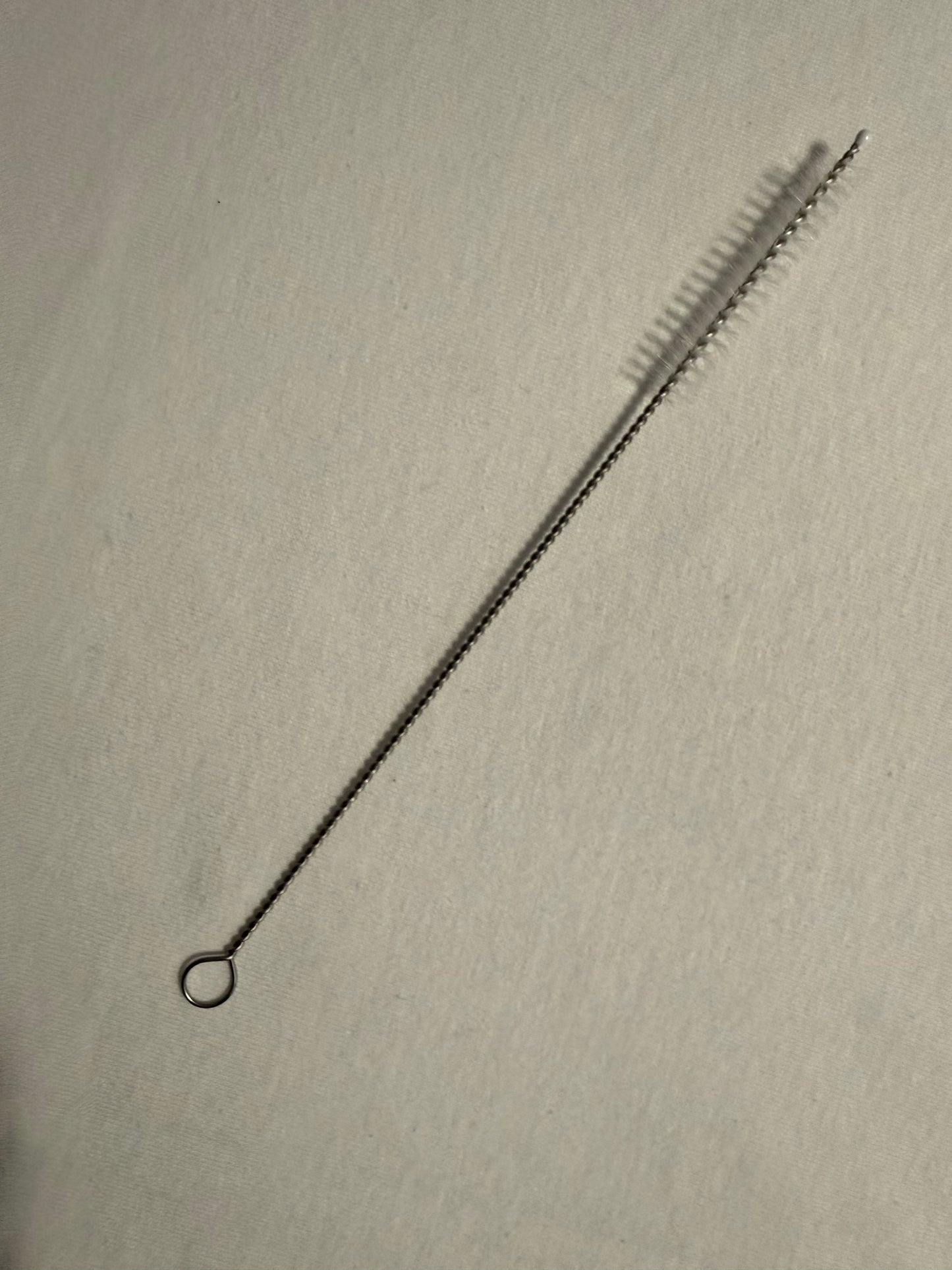 Straw cleaner brush