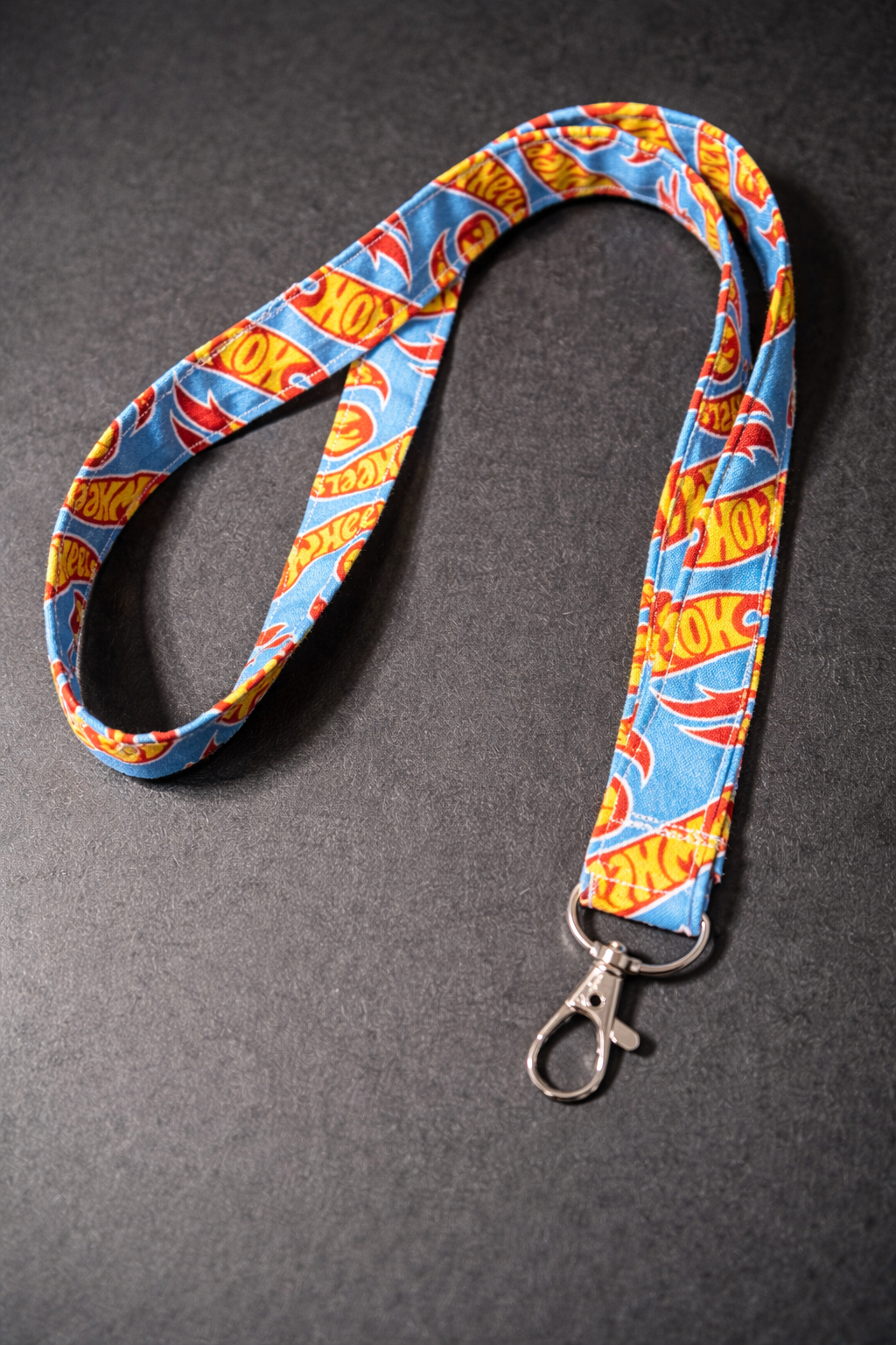 Hand sewn lanyard