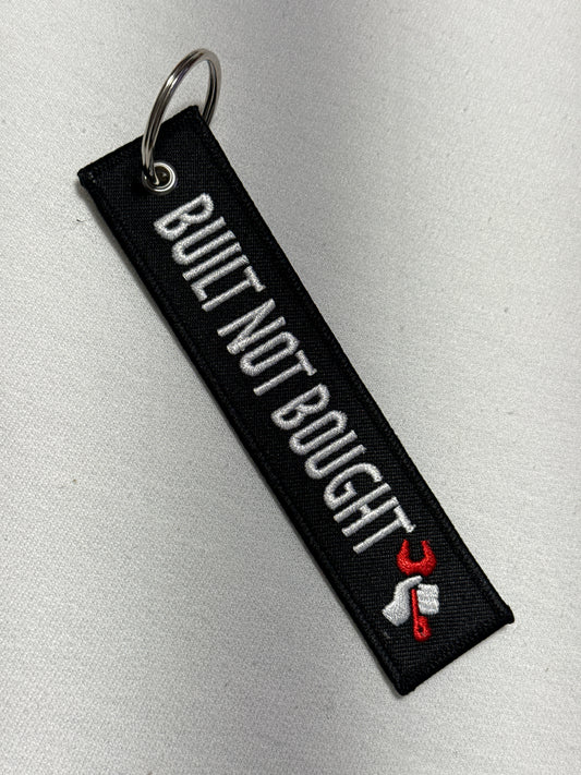 Built not bought keychain