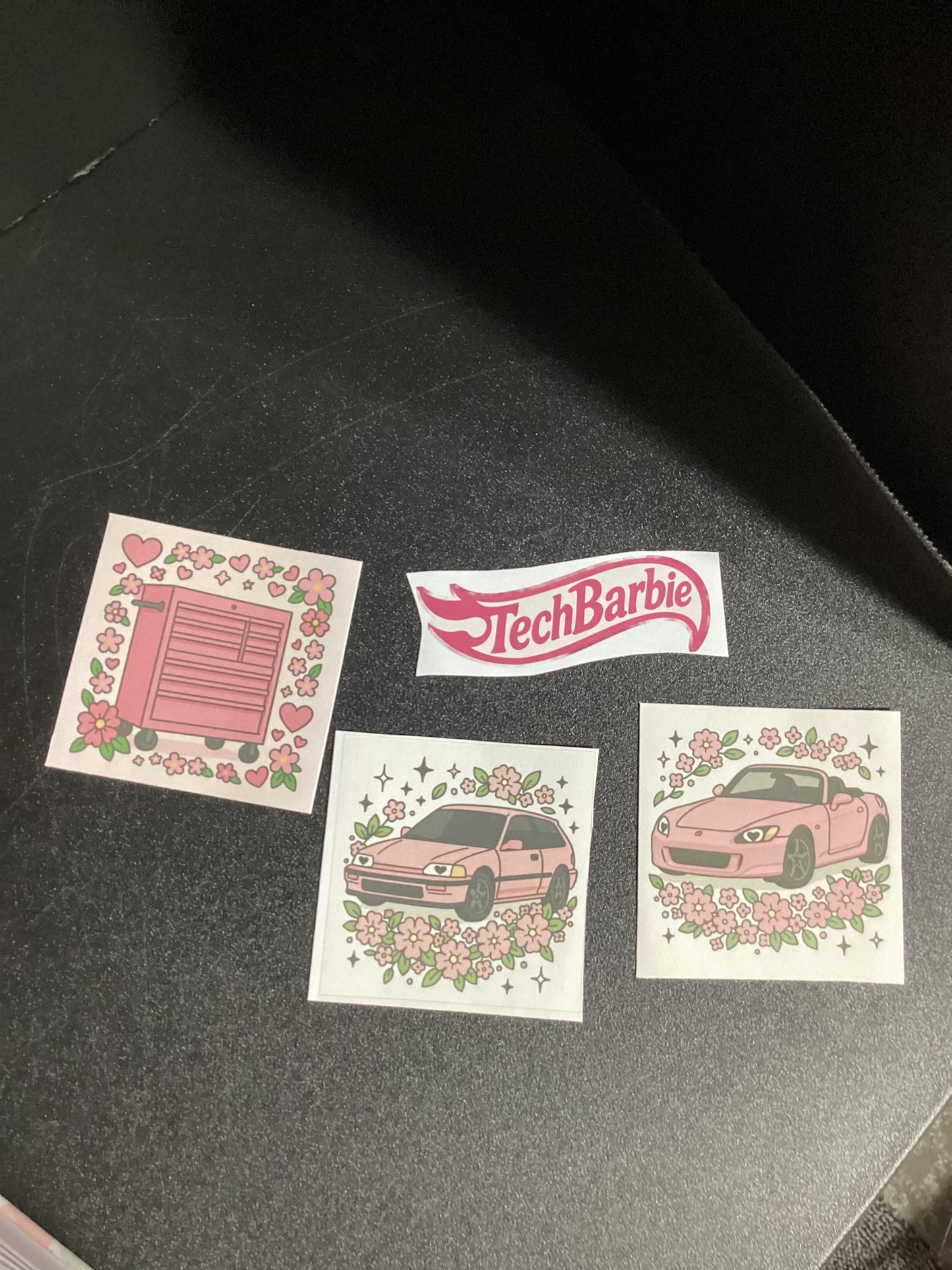 Tech Barbie sticker pack