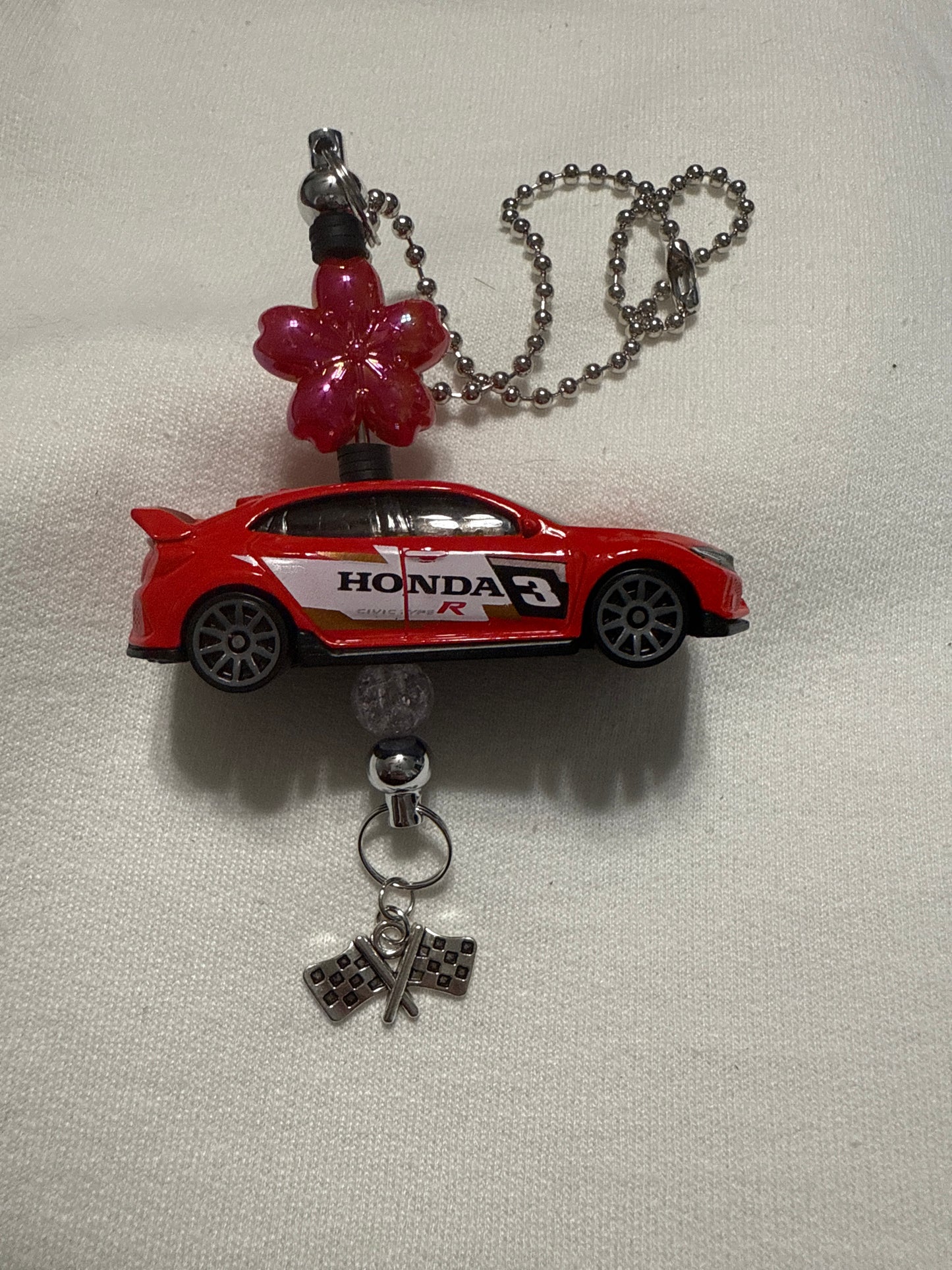 Honda civic rear view mirror charm
