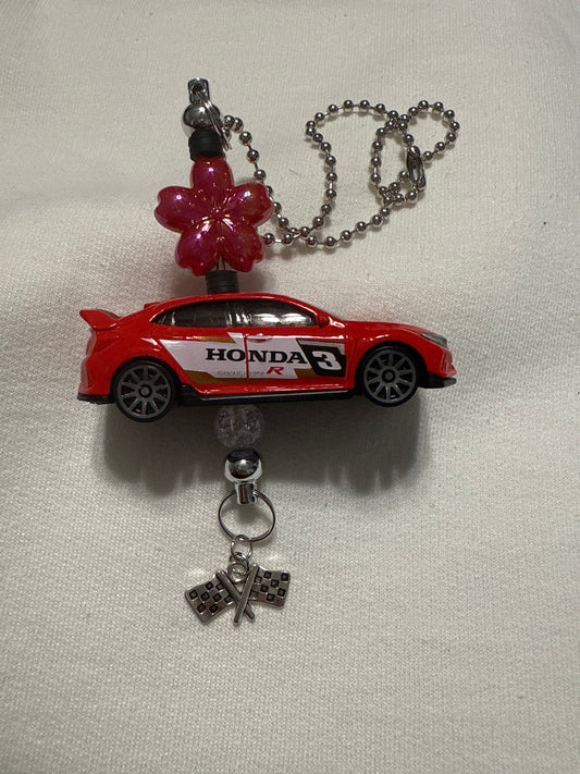 Honda civic rear view mirror charm