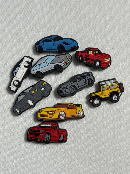 1 Random car croc charm