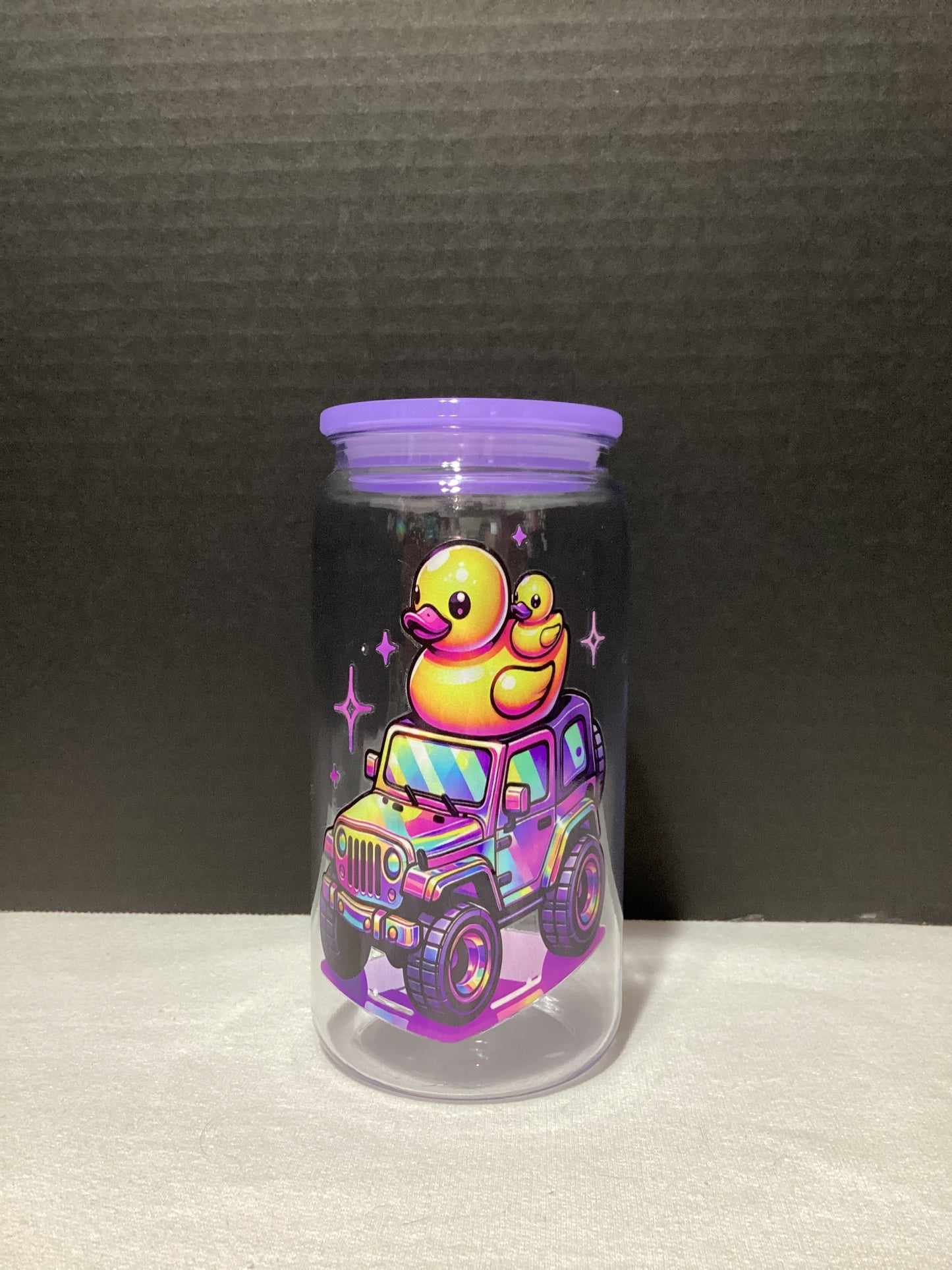 Jeep duck plastic cup