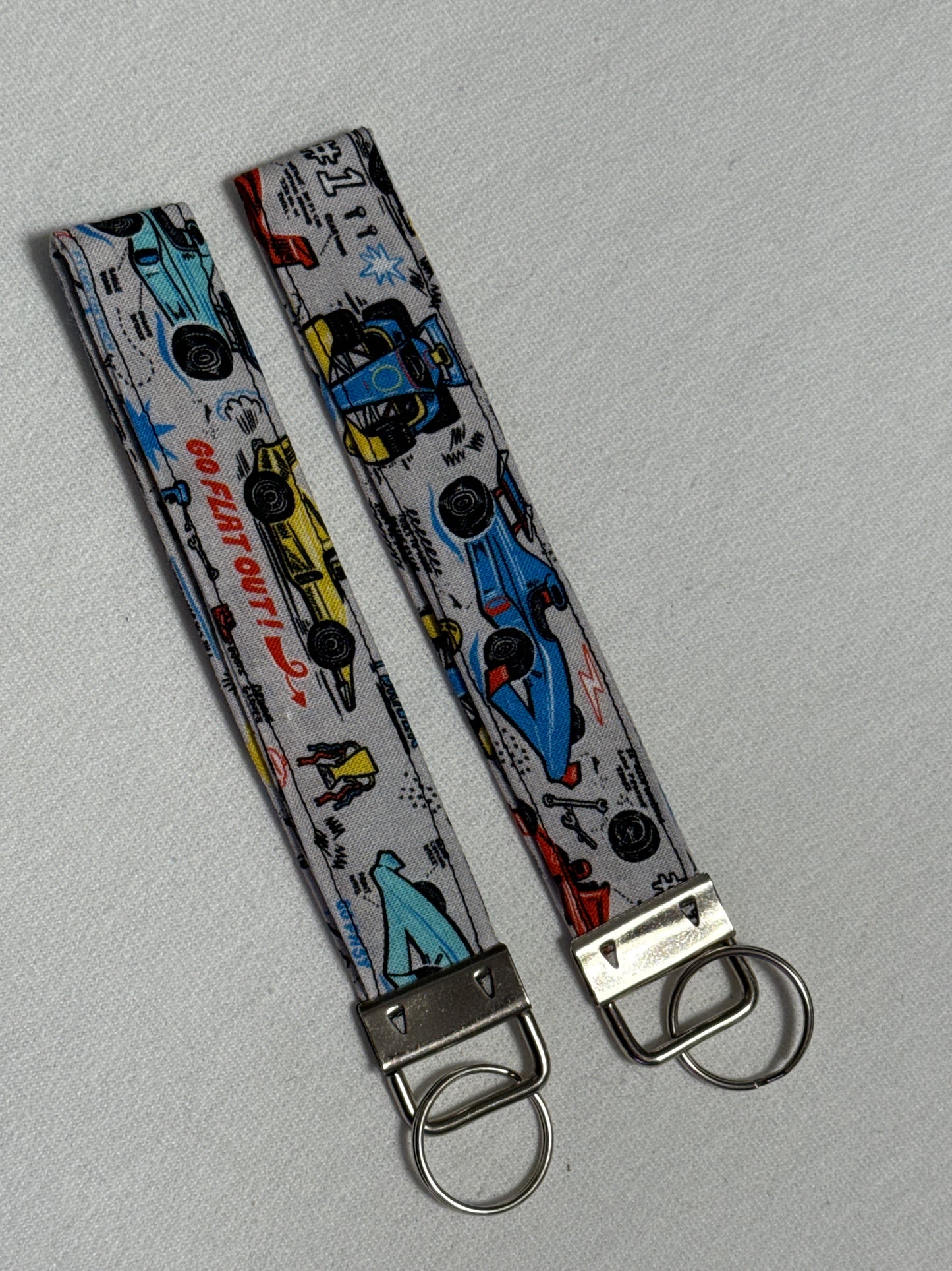 Handmade f1 wristlet