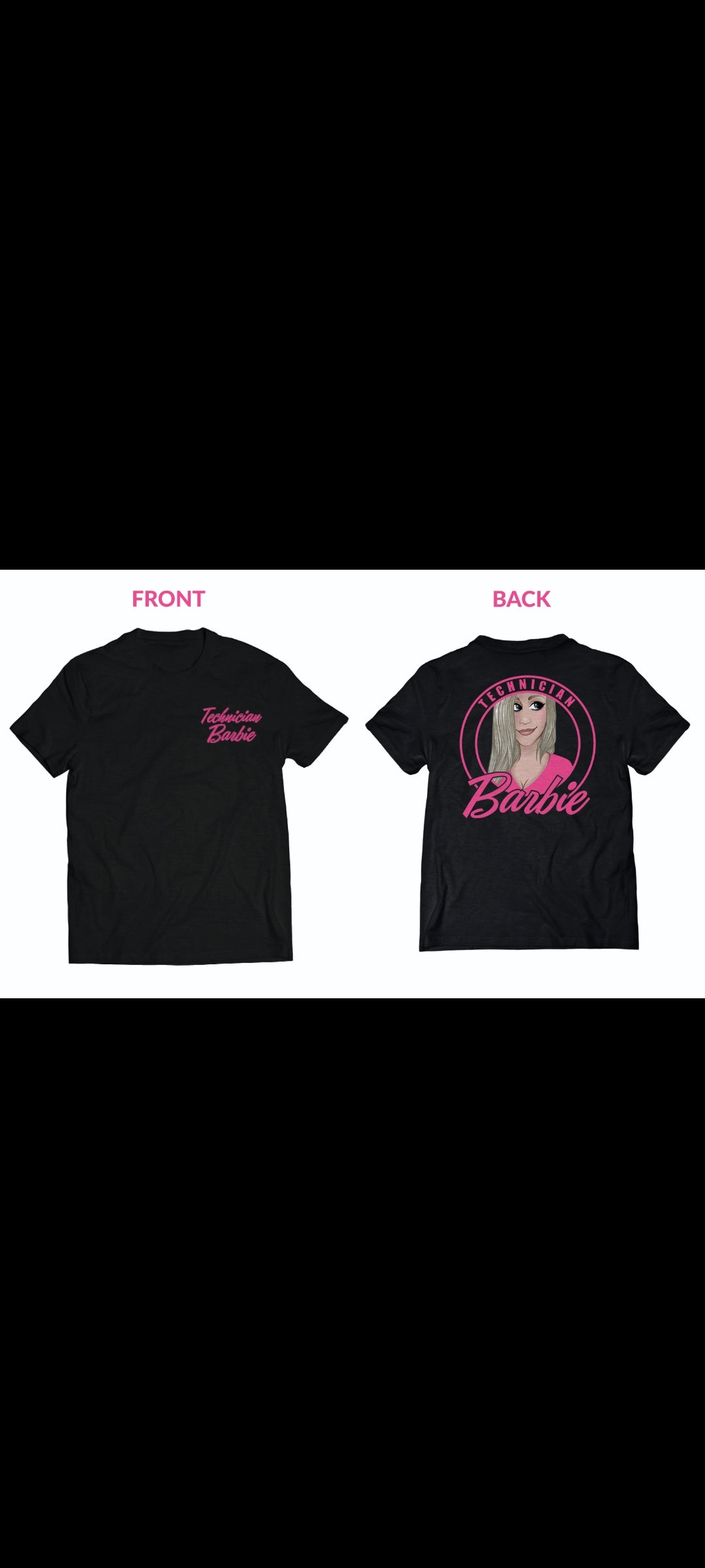 Tech Barbie T shirt