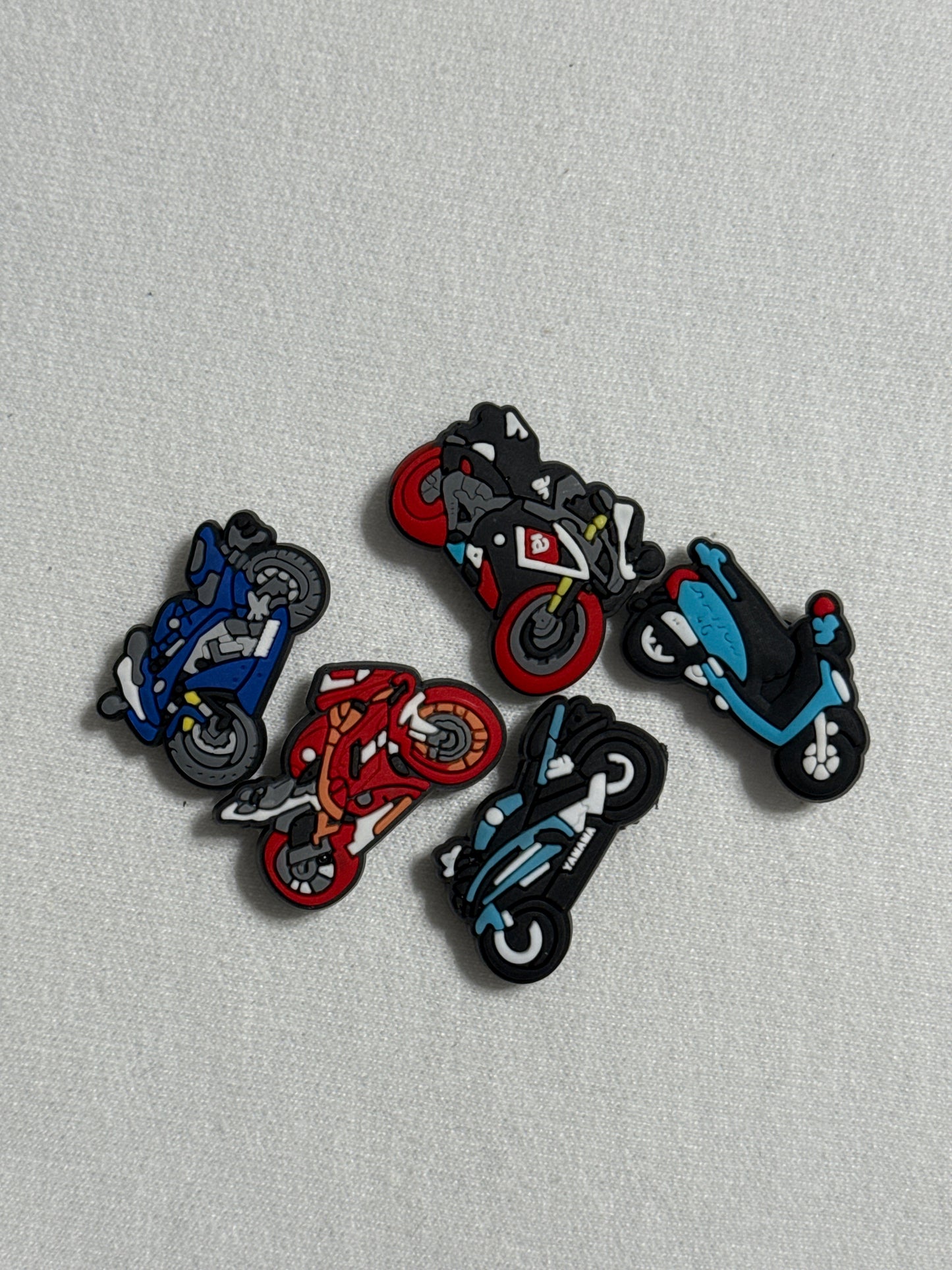 1 Random motorcycle croc charm