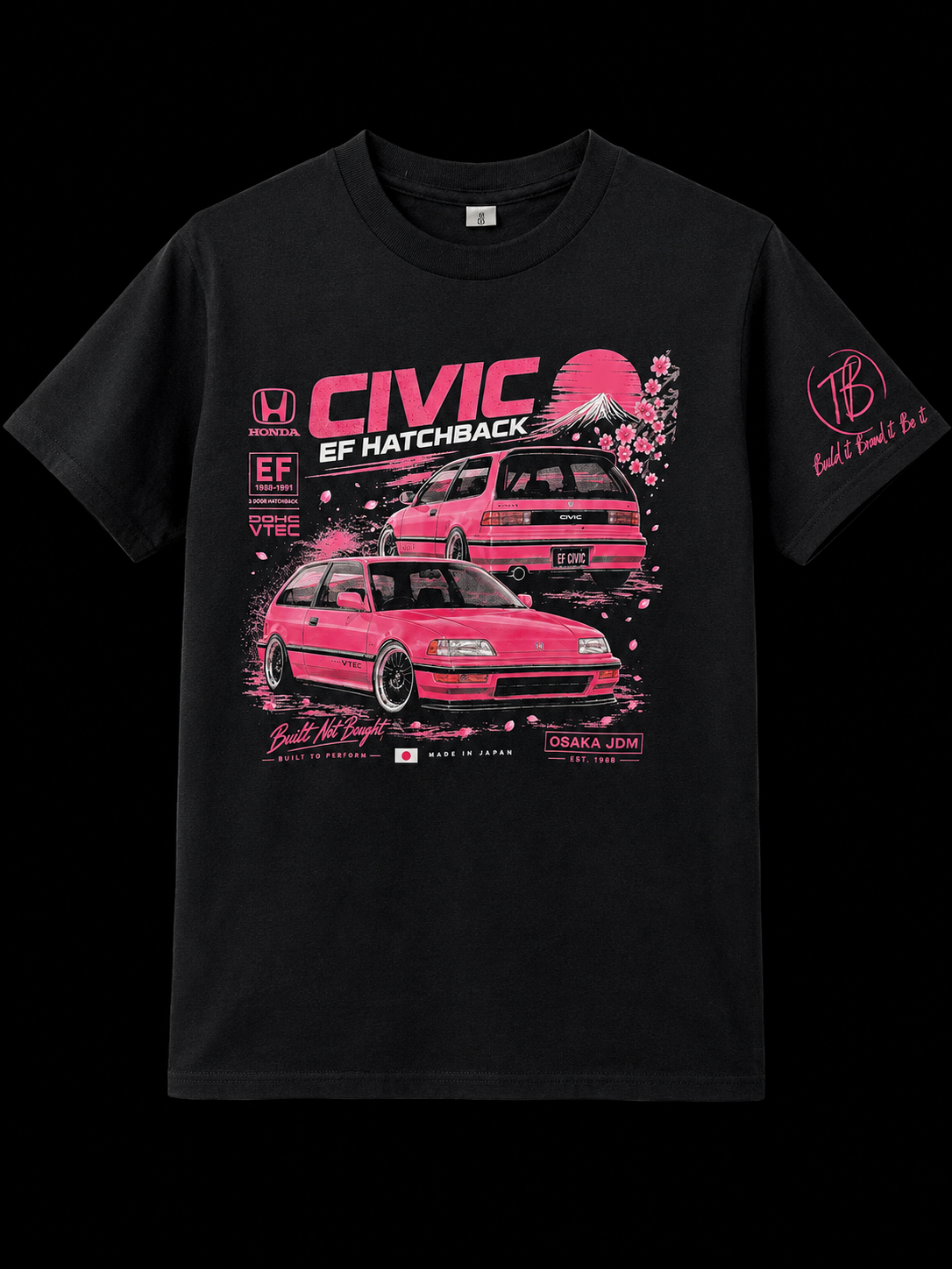Pink Civic EF tee