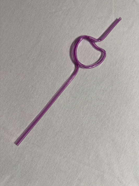 Purple Heart straw