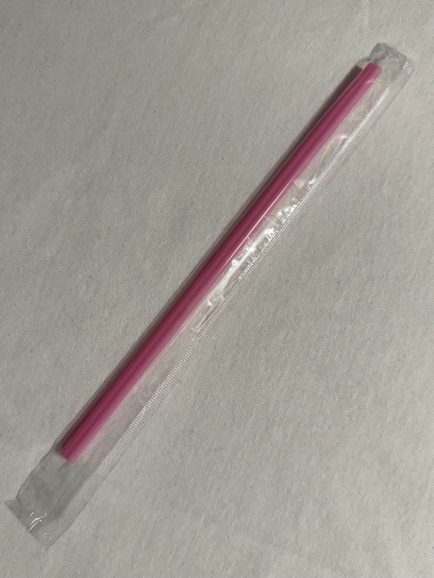 Pink Heart straw