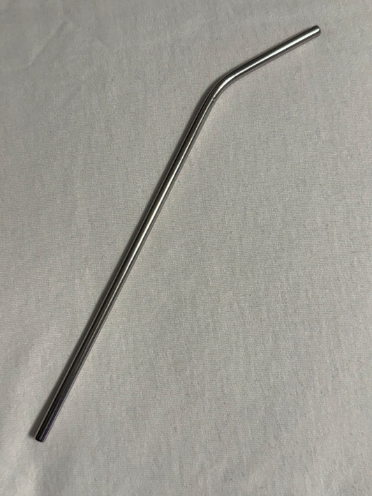 Curved Stainless steel straw